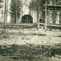 A silent church in the forest (1917)